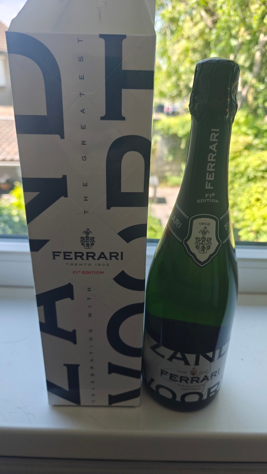 Ferrari Trento f1 champagne Zandvoort editie, Ophalen, Frankrijk, Nieuw, Champagne