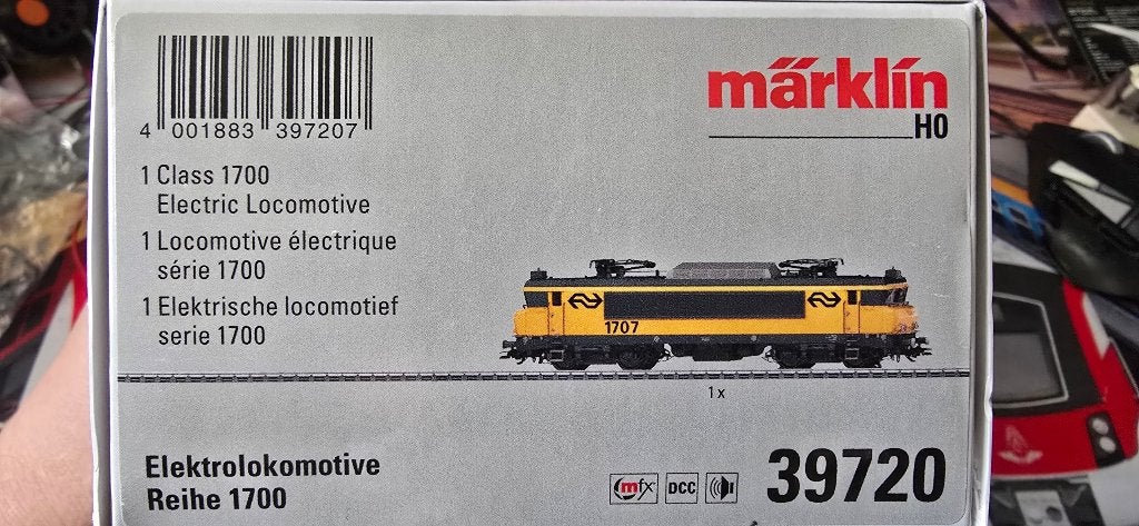 Märklin H0 NS 1700 Elektrische Locomotief 39720, Wisselstroom, Locomotief, Nieuw, Ophalen of Verzenden