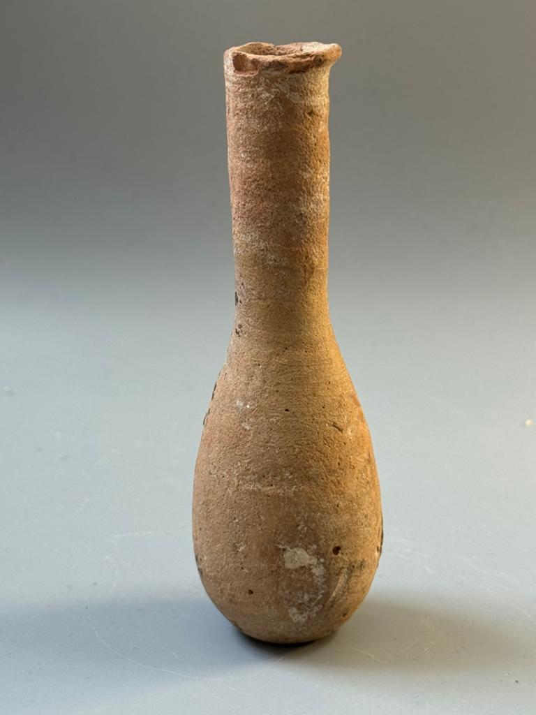 Romeins terracotta balsemflesje bodemvondst, Antiek en Kunst, Antiek | Keramiek en Aardewerk, Ophalen of Verzenden