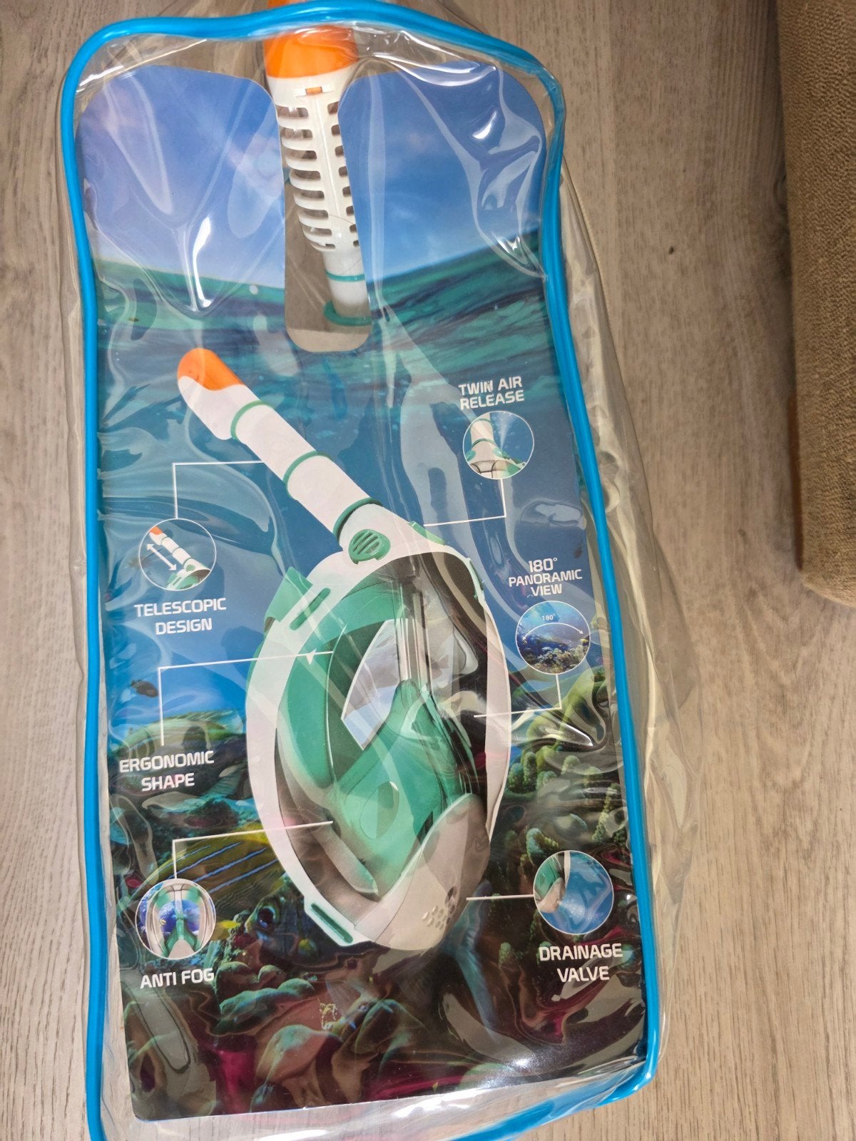 Mask, Ophalen, Nieuw, Snorkelmasker