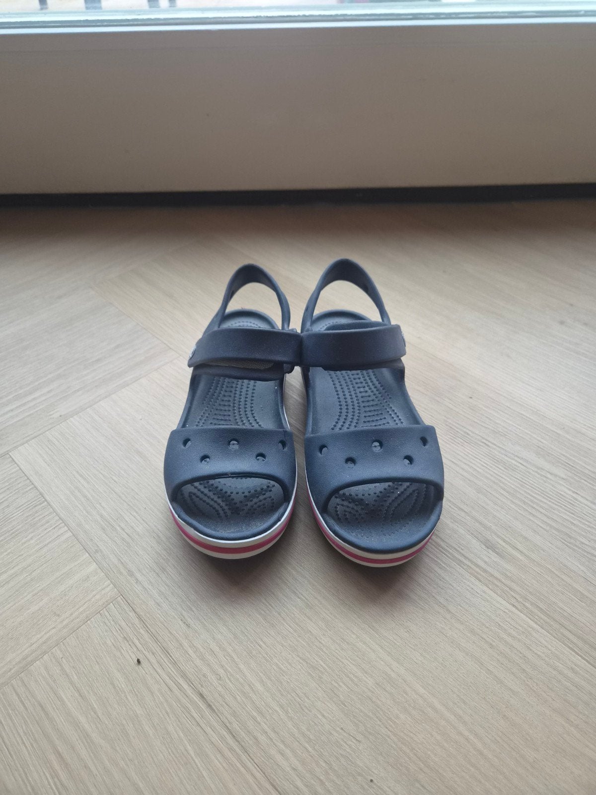Crocs sandalen maat J3 (maat 34), Gebruikt, Crocs, Jongen of Meisje, Schoenen