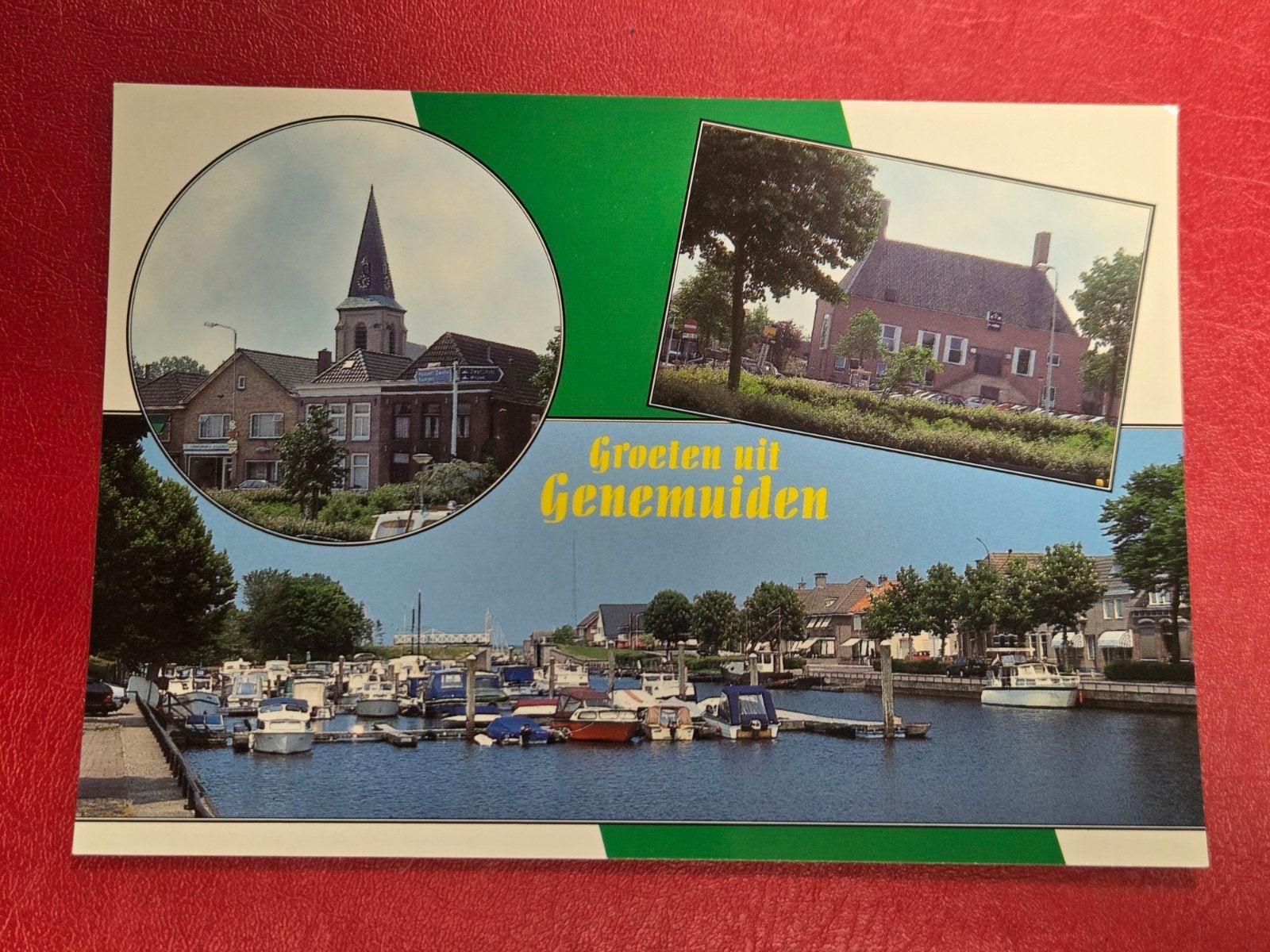 Genemuiden bij Zwolle 3-luik, Verzamelen, Ansichtkaarten | Nederland, Ophalen of Verzenden, Overijssel
