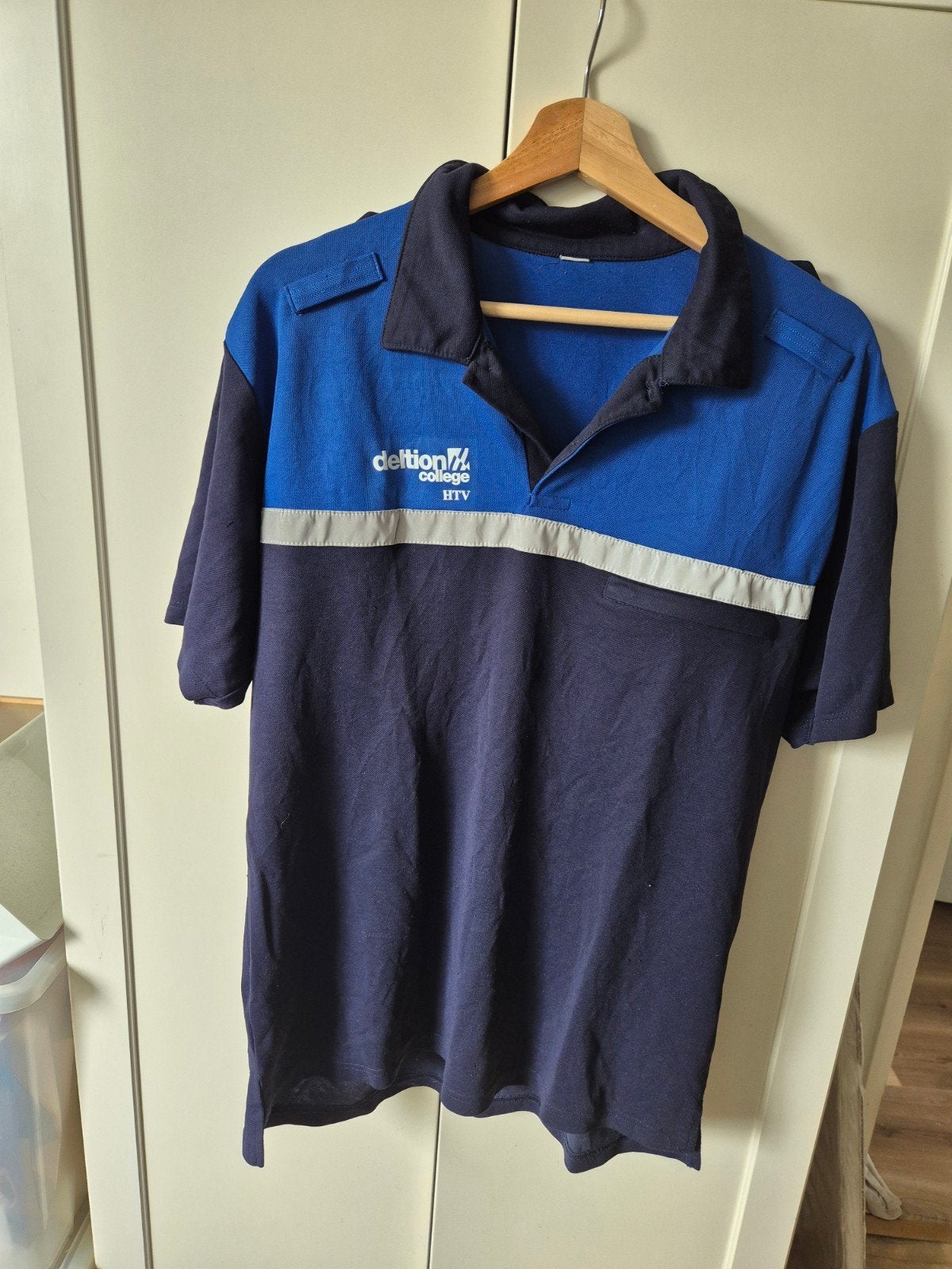 5x Deltion College HTV Uniform Shirt Zwolle, Ophalen of Verzenden, Gedragen, Deltion College