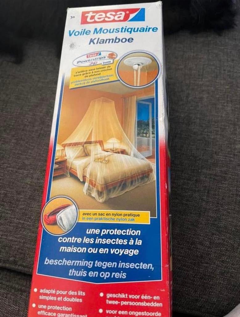 Klamboe muskietennet, Ophalen of Verzenden, Zo goed als nieuw