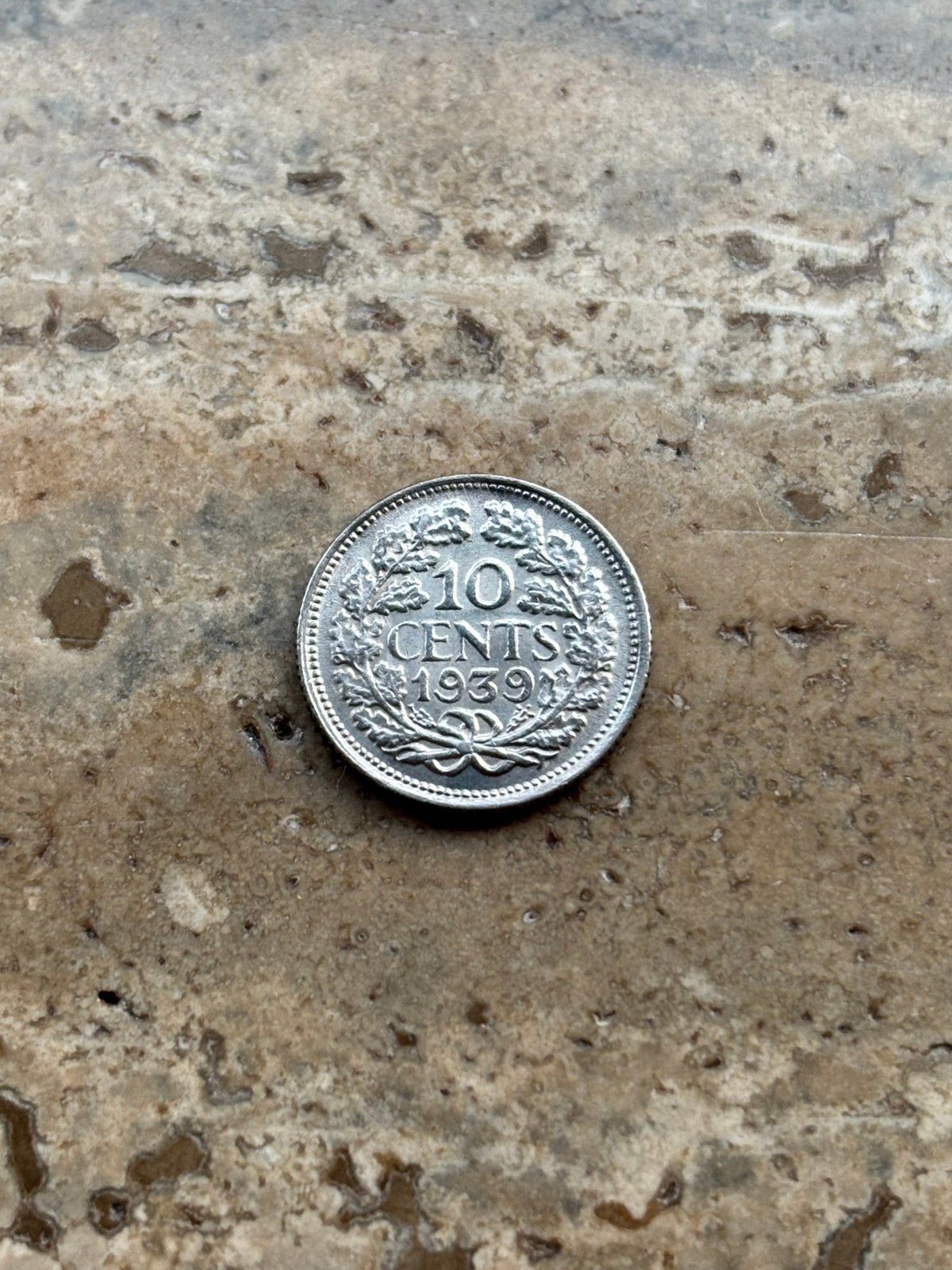 10 cent 1939 Wilhelmina, zeer mooie kwaliteit, Postzegels en Munten, Munten | Nederland, Zilver, Ophalen of Verzenden, 10 cent