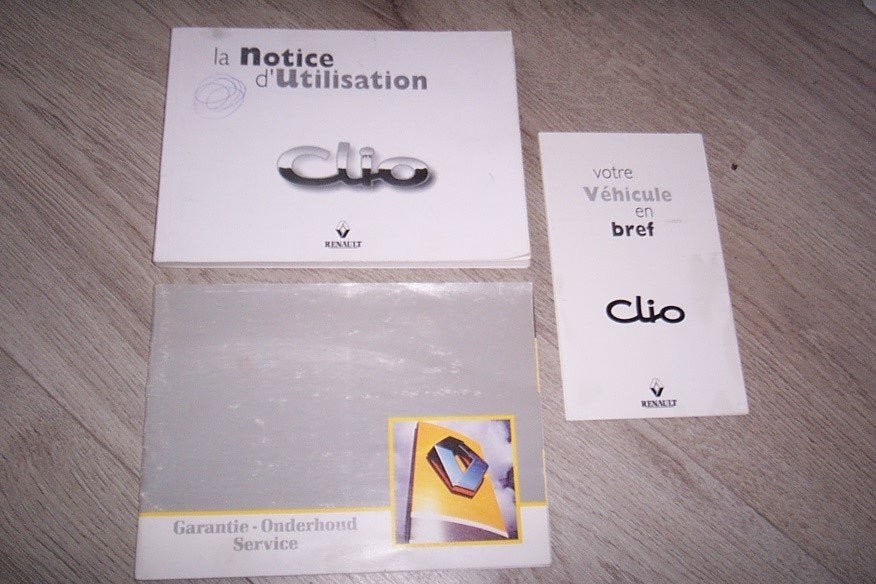 Gebruikershandleiding+div RENAULT CLIO  1996/1999 (frans), Ophalen of Verzenden