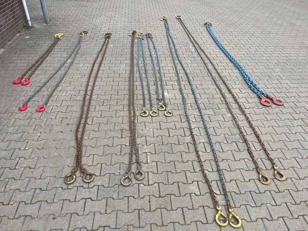 Hijskettingen 2 sprong, enkele en onderdelen, Gebruikt, Niet ingevuld, Niet ingevuld, Ophalen