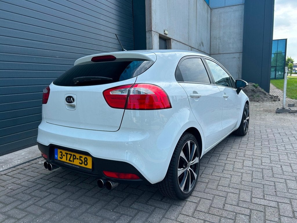 Kia Rio 1.2i CVVT Plus Pack AIRCO 5DRS NAP LED, Euro 5, 4 cilinders, Elektrische ramen, Wit