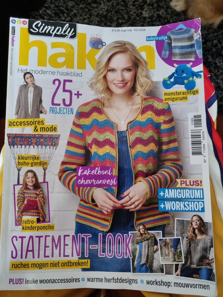 Simply Haken: Het moderne haakblad - aug/sep 05- 2018, Boeken, Verzenden, Gelezen, Overige typen
