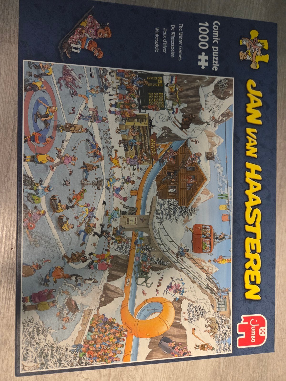 Jan van Haasteren puzzels, Ophalen of Verzenden, 500 t/m 1500 stukjes, Zo goed als nieuw, Legpuzzel
