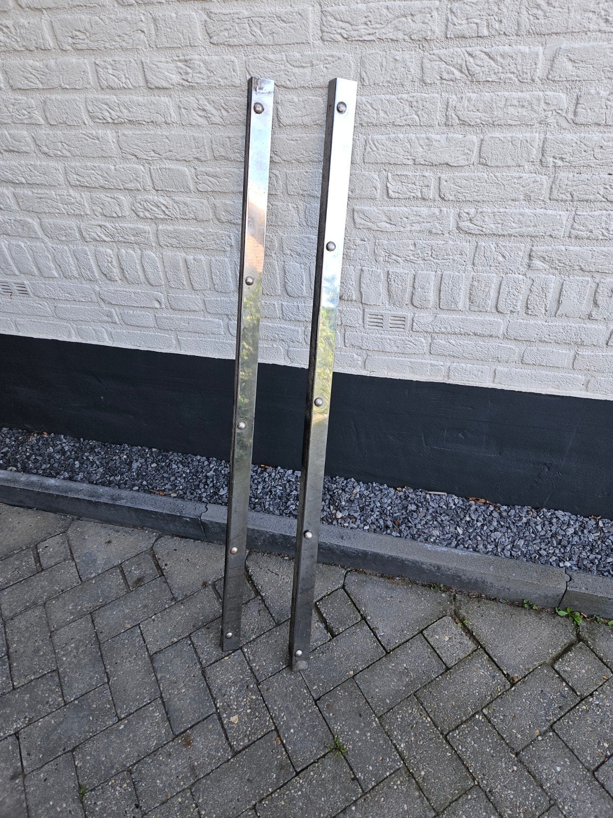 zij strips voor jeep cj7, Ophalen