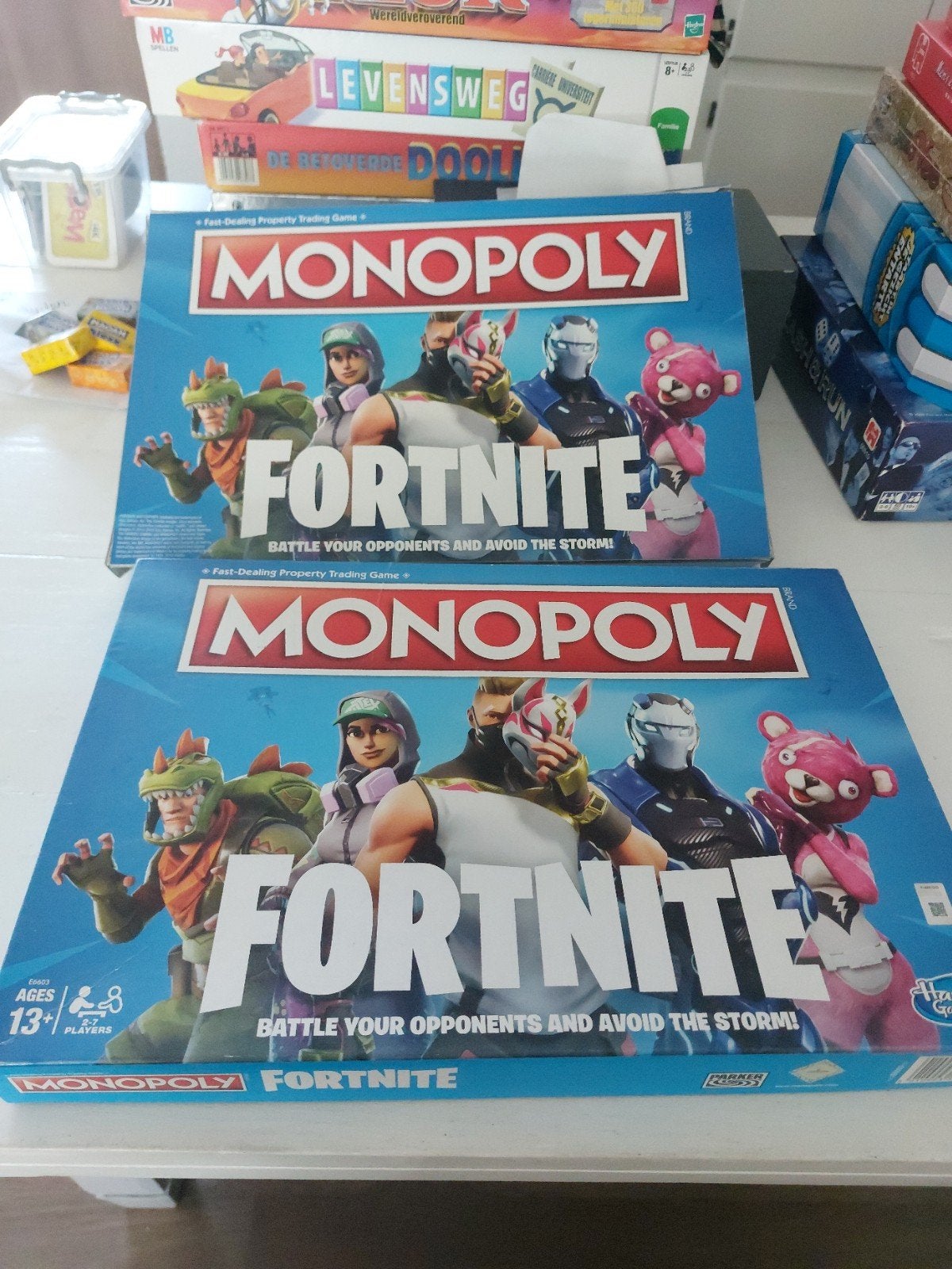 Monopoly Fortnite Bordspel, Vijf spelers of meer, Ophalen of Verzenden, Gebruikt, Hasbro
