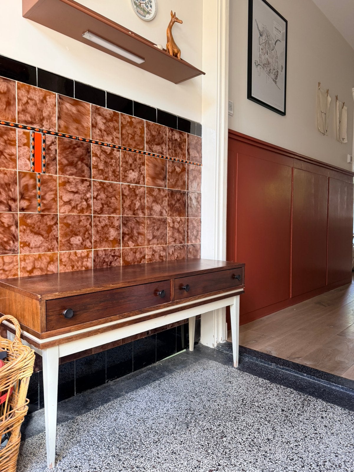 Halkast dressoir, Ophalen, Zo goed als nieuw, 25 tot 50 cm