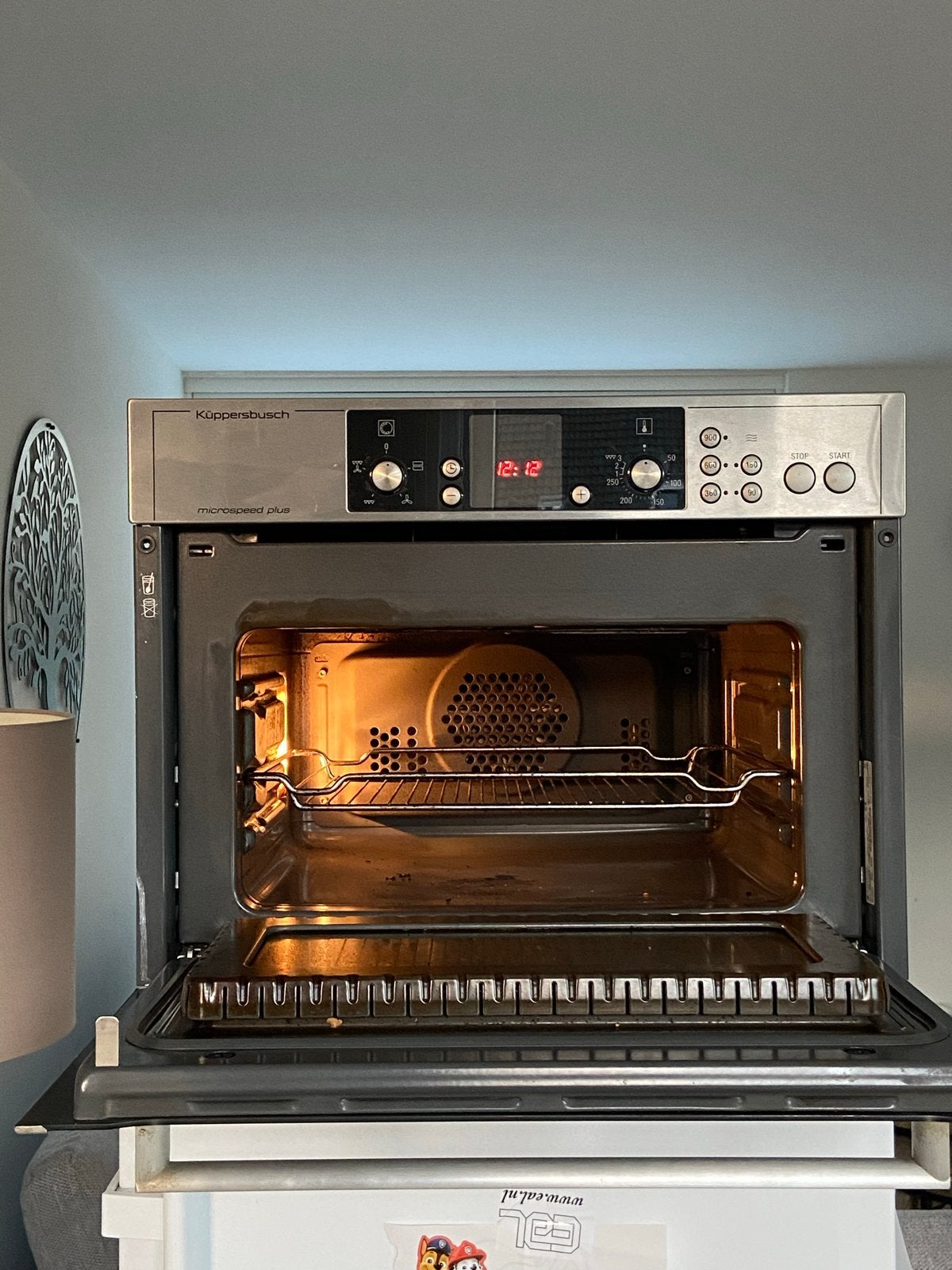 Küppersbusch Microspeed Plus Combi-oven, Witgoed en Apparatuur, Ophalen, 45 tot 50 cm, Hete lucht, 60 cm of meer