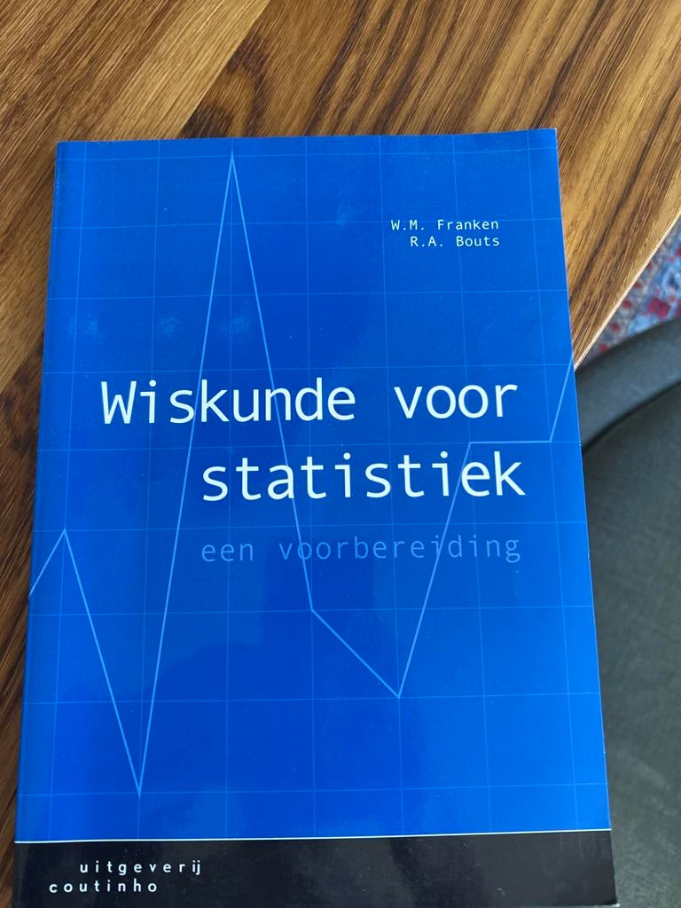 Wiskunde voor statistiek - Een voorbereiding, Ophalen of Verzenden, Beta, Gelezen, HBO