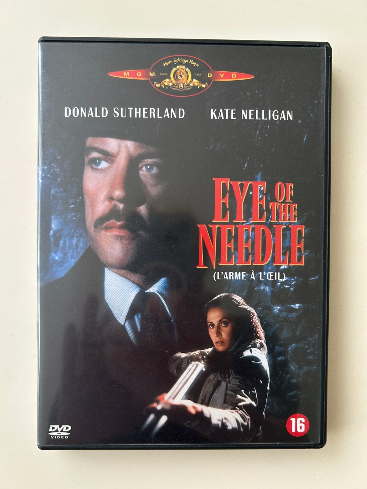 -Eye of the Needle- Spionagethriller met Donald Sutherland, Engels, Vanaf 16 jaar, Nederlands, Actiethriller