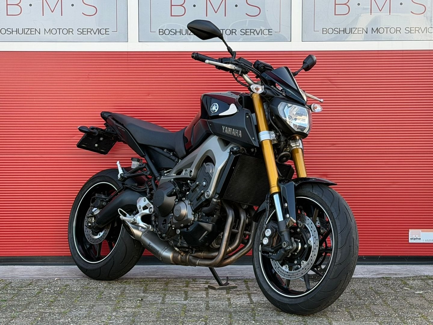YAMAHA MT 09 ABS (bj 2014), Motorrijbewijs A, Bedrijf, Meer dan 35 kW, YAMAHA