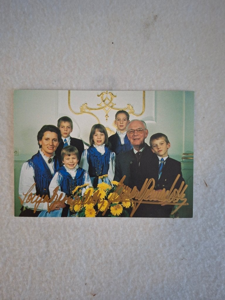 Bedankje mainau zweden, Ophalen of Verzenden, Gebruikt, Buitenland, Kaart, Foto of Prent