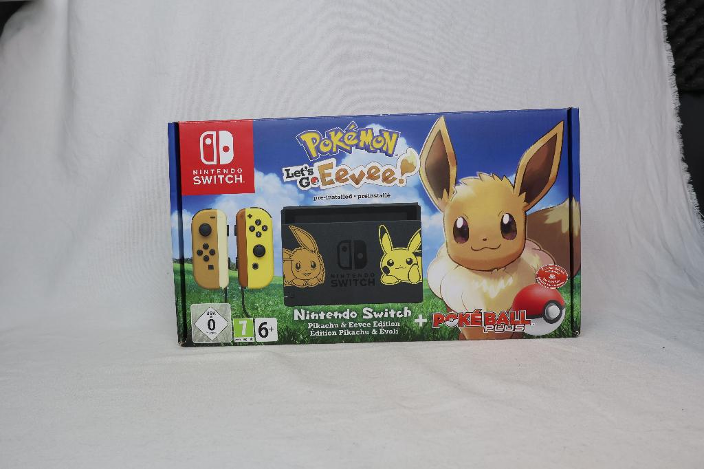 Nintendo Switch Pokémon Let's Go Eevee Edition, Online, Gebruikt, 3 spelers of meer, Vanaf 7 jaar