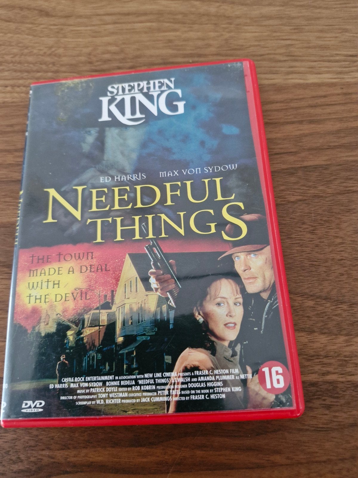 Stephen King's Needful Things DVD - Thriller, Psychologische thriller, Vanaf 16 jaar, Nederlands, Inclusief doosje