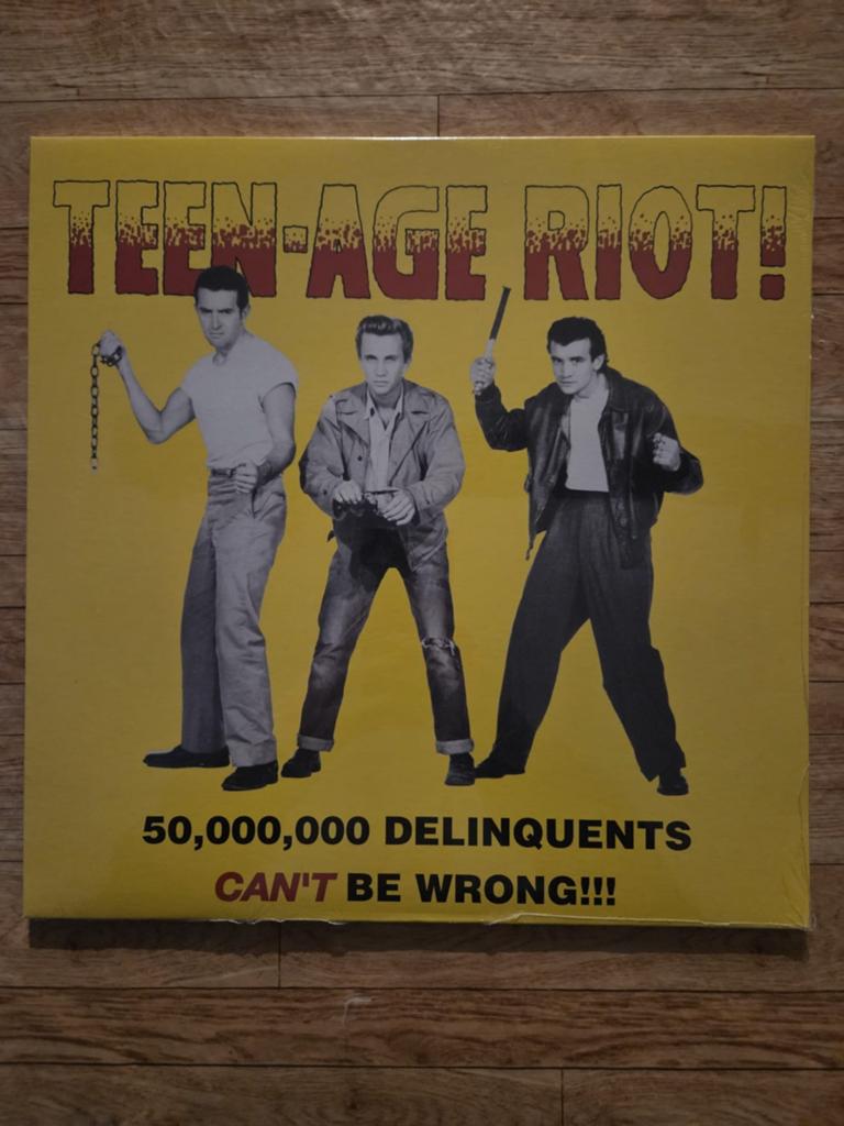 Teen-age riot 50,000,000 delinquents can't be wrong!!! LP, Ophalen of Verzenden, Nieuw in verpakking, 12 inch, Poprock