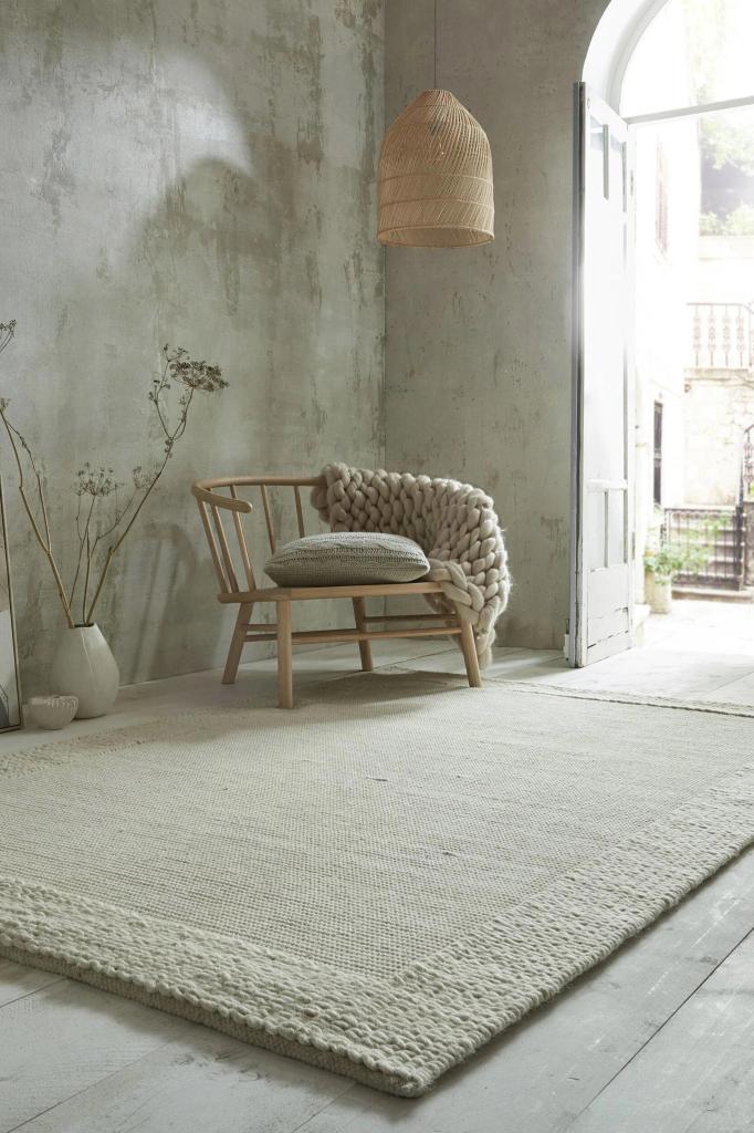 Flair Rugs vloerkleed wol Rue Plait (290x200 cm), Huis en Inrichting, Stoffering | Tapijten en Kleden, Paderbornstraat 21 8028 NB Zwolle