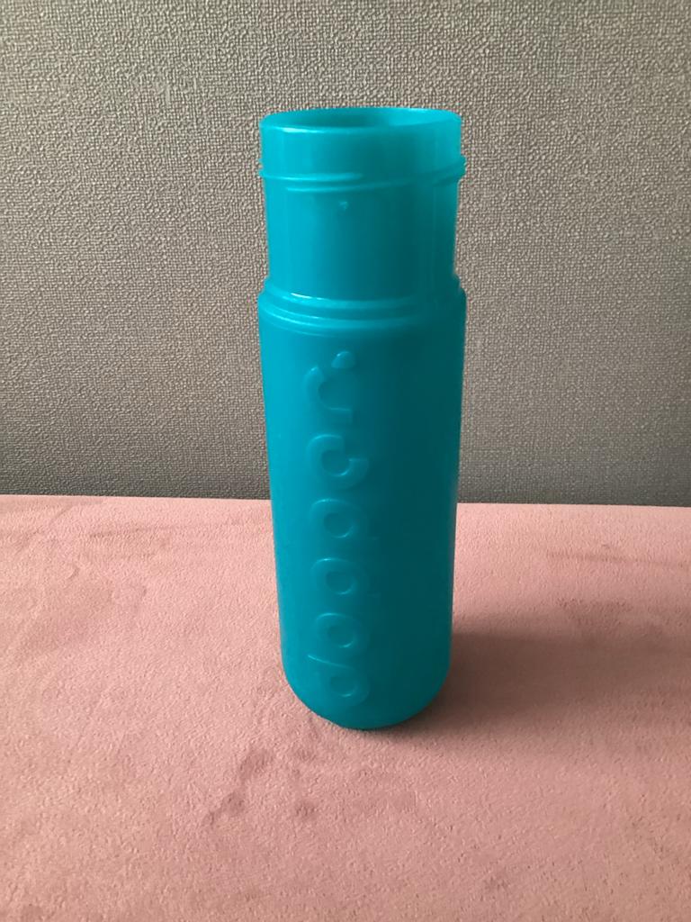 Dopper waterfles - Turquoise Aqua pacific nieuw, Kunststof, Ophalen of Verzenden, Overige merken, Overige typen