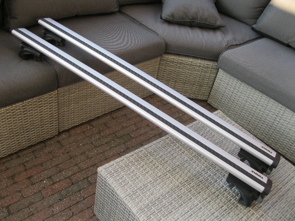 Volvo V70 en XC70 dakdragers Thule Wingbar, Ophalen of Verzenden, Gebruikt