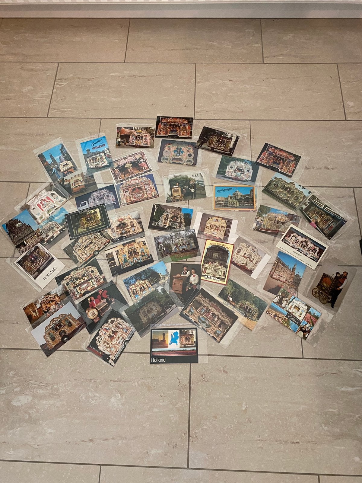 Ansichtkaarten/foto’s van draaiorgels, Ophalen of Verzenden, Overige thema's