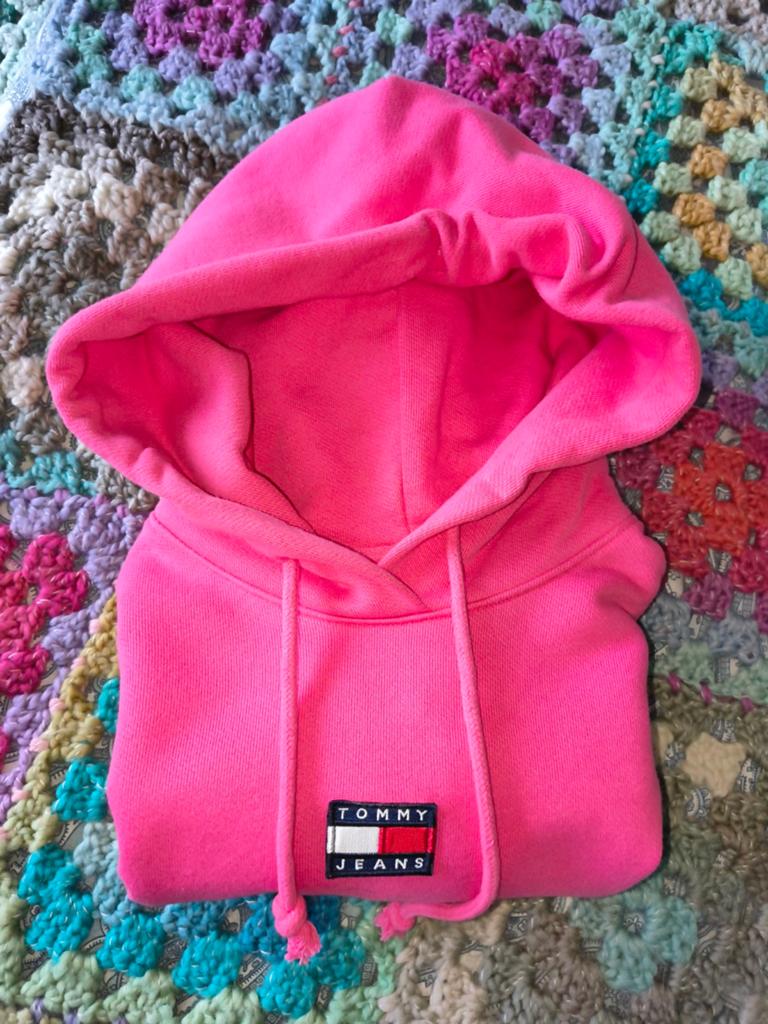 Hoodie fuchsia roze maat xs, Ophalen of Verzenden, Zo goed als nieuw, Maat 34 (XS) of kleiner, Roze