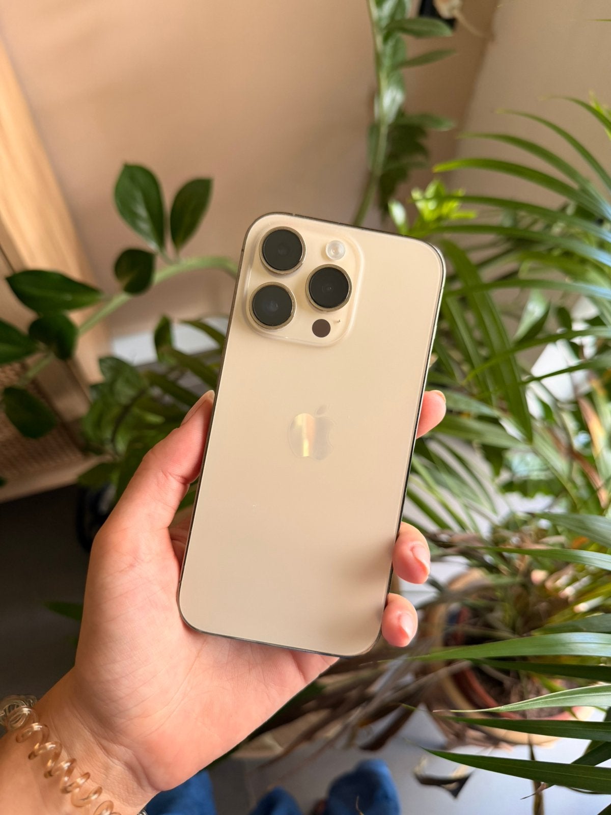 Iphone 14 pro goud, Ophalen of Verzenden, Zo goed als nieuw, Goud, 128 GB