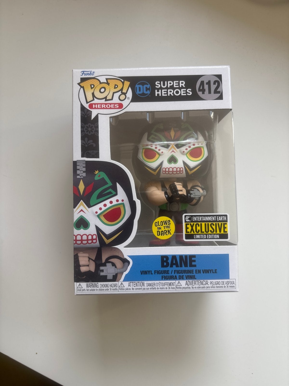 Funko Pop! DC Super Heroes 412 Bane (Glow in the Dark), Ophalen, Nieuw