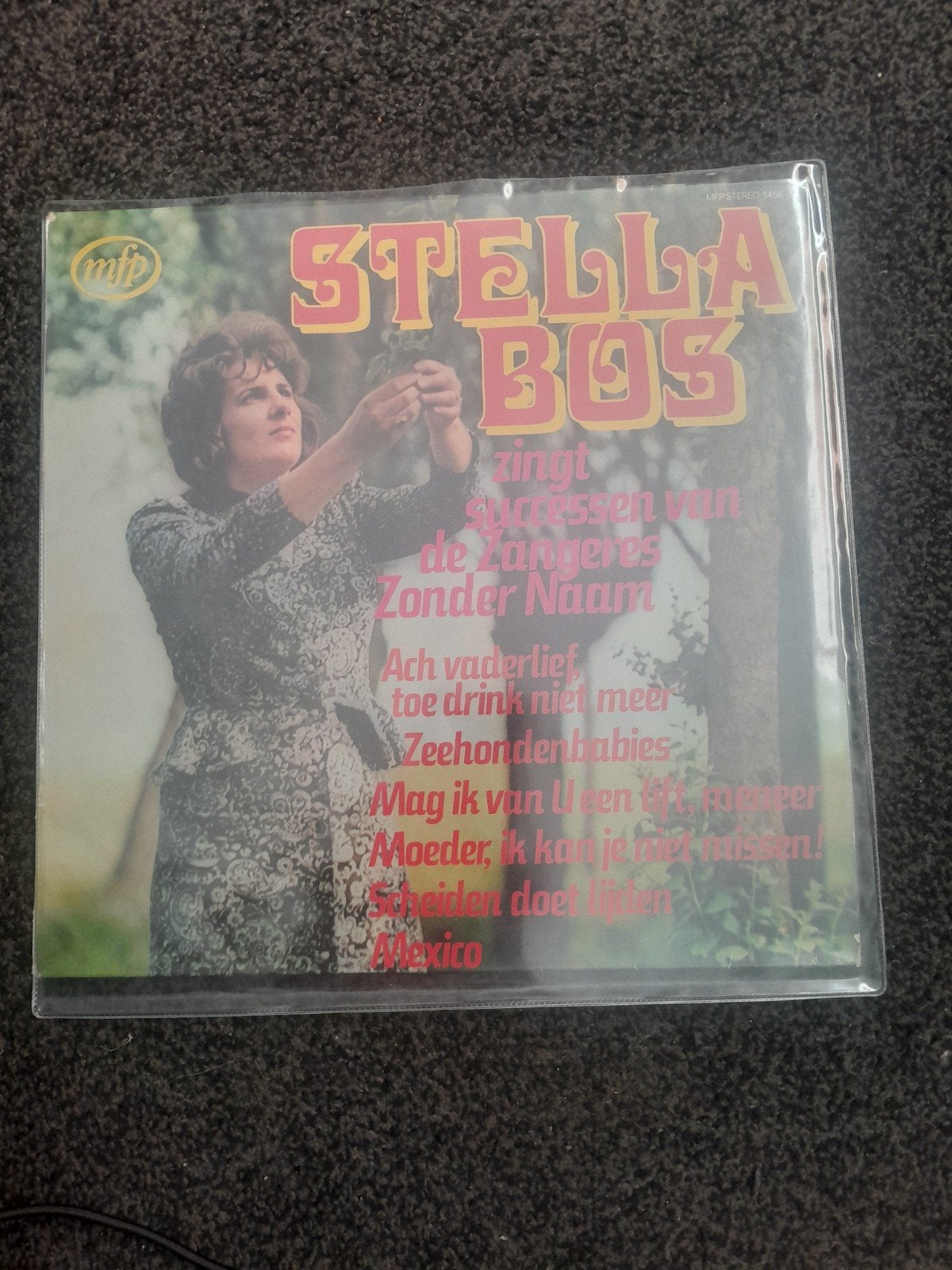 Stella Bos lp, Ophalen of Verzenden, Gebruikt, Overige formaten, Levenslied of Smartlap