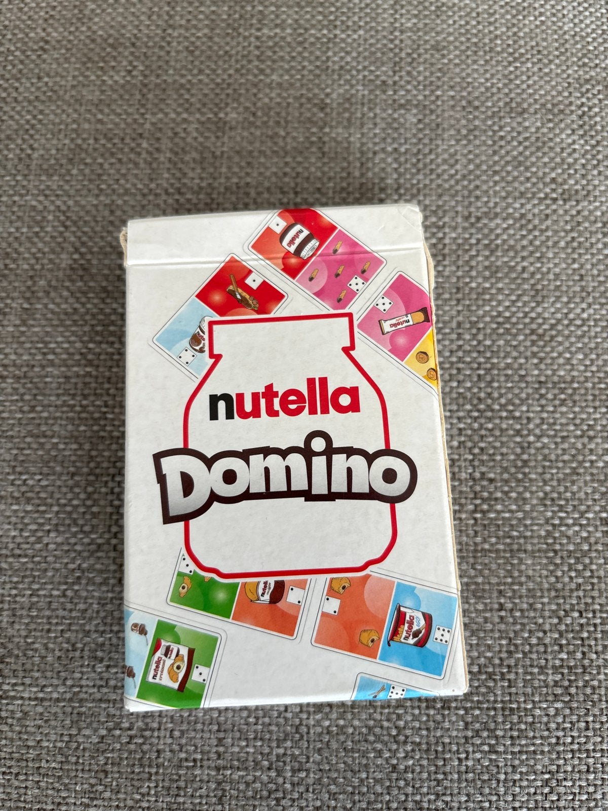Nutella Domino Spel - Leuk voor jong en oud!, Een of twee spelers, Ophalen of Verzenden, Gebruikt