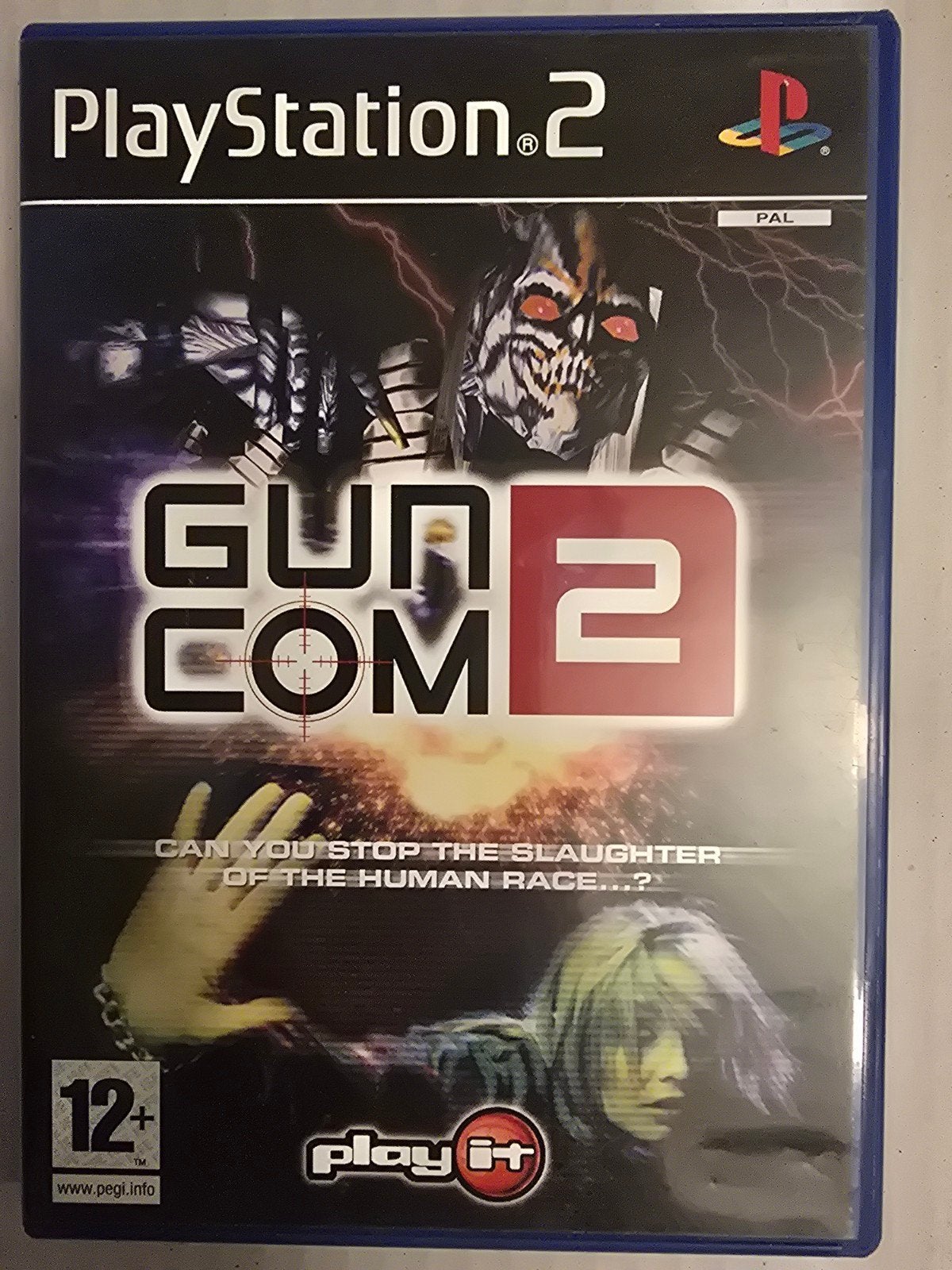 GunCom 2 - PlayStation 2 (PS2) - Actie Shooter Game, Ophalen of Verzenden, Zo goed als nieuw