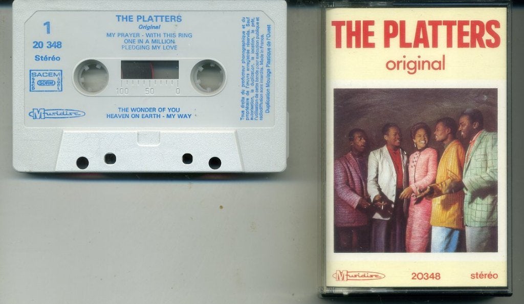The Platters – Original 15 nrs cassette 1977 ZGAN, 1 bandje, Ophalen of Verzenden, Zo goed als nieuw, Origineel