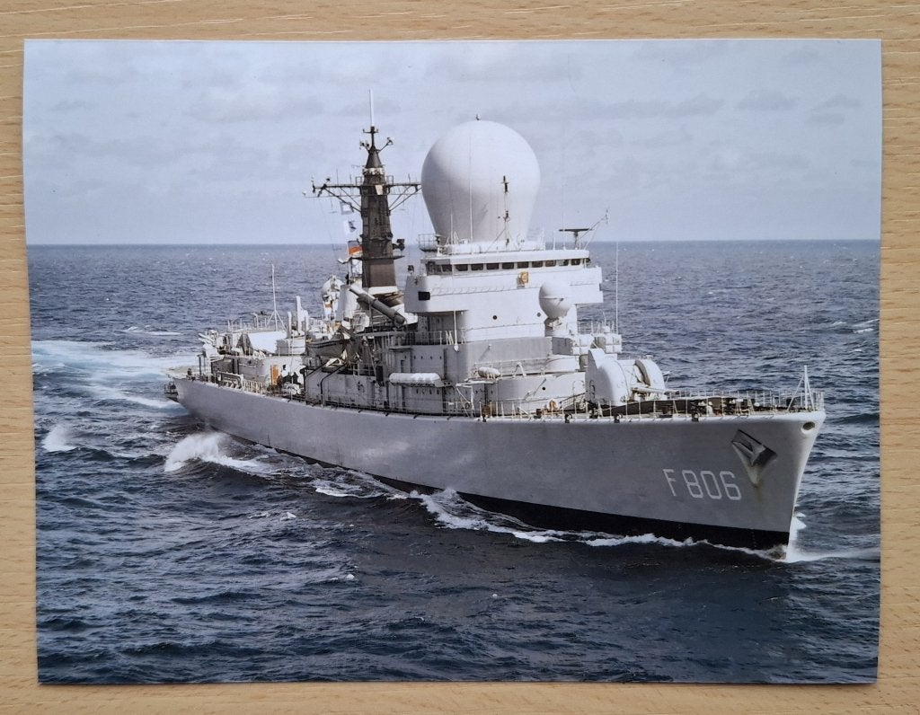 Foto marine: Hr Ms De Ruyter (F806), Verzenden, Marine, Nederland, Foto of Poster