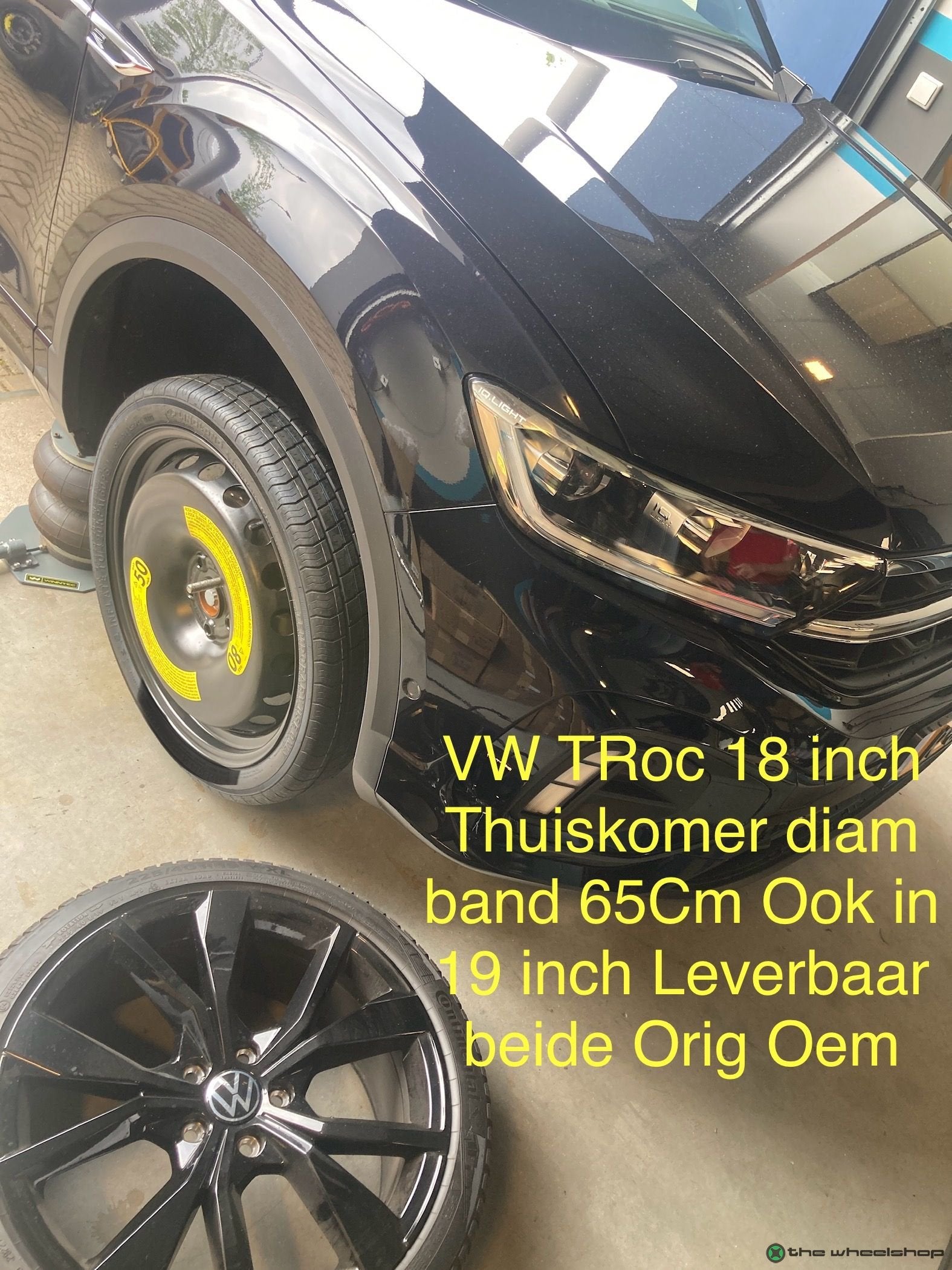 Thuiskomer Reservewiel VW T-Roc Golf 7/8 T-Roc Audi A3 OEM 1, Auto-onderdelen, Gebruikt, -, -, Banden en Velgen