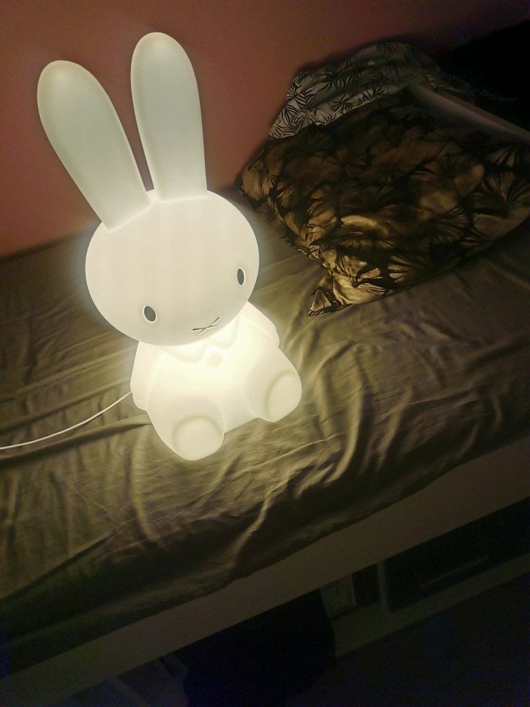 nijntje nachtlamp  (50 cm), Ophalen, Zo goed als nieuw, Wanddecoratie
