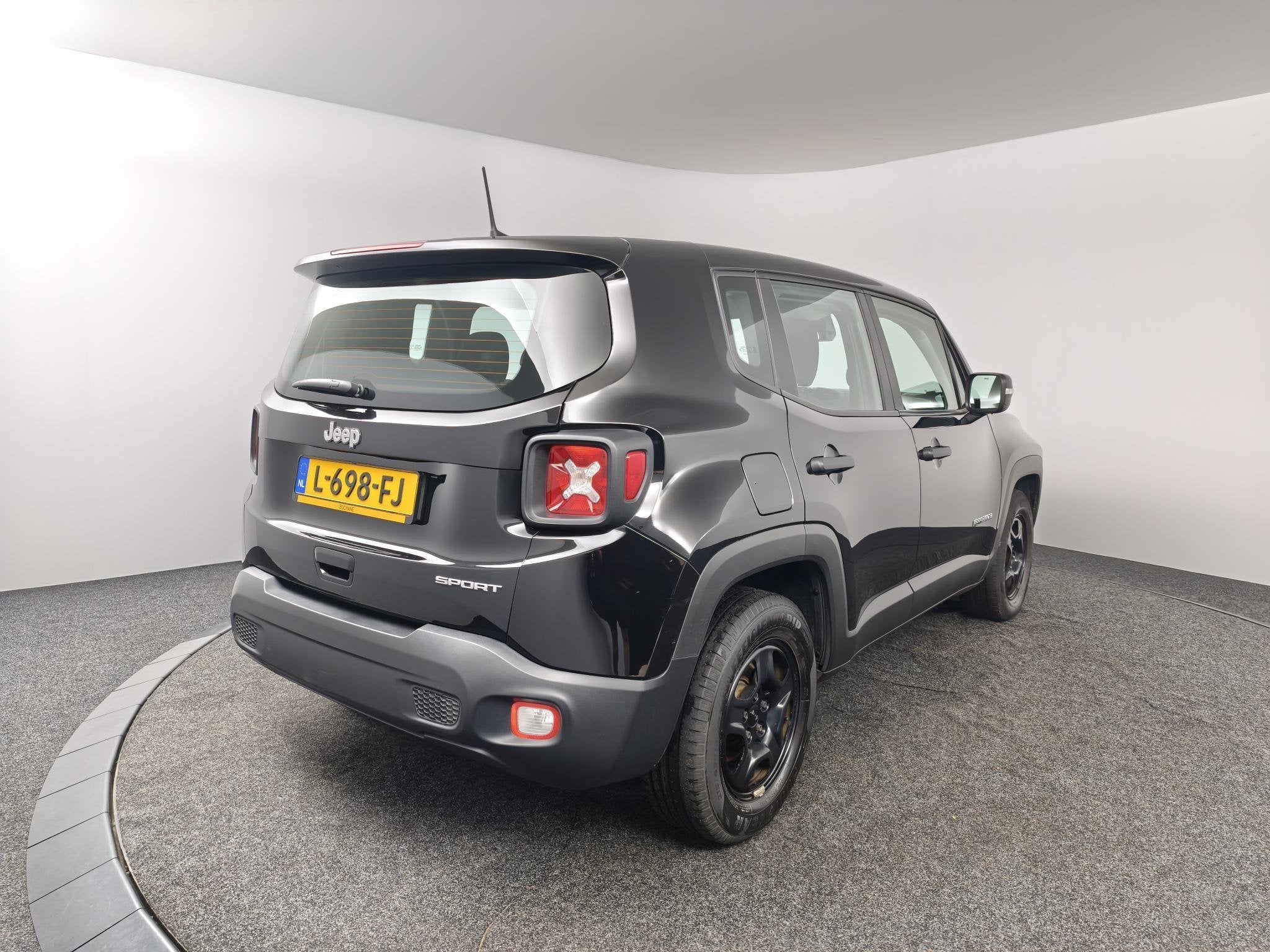 Jeep Renegade 1.0T Sport | Cruise Control | Bluetooth | DAB+, Auto's, Jeep, Voorwielaandrijving, Stof, Met garantie (alle), Zwart