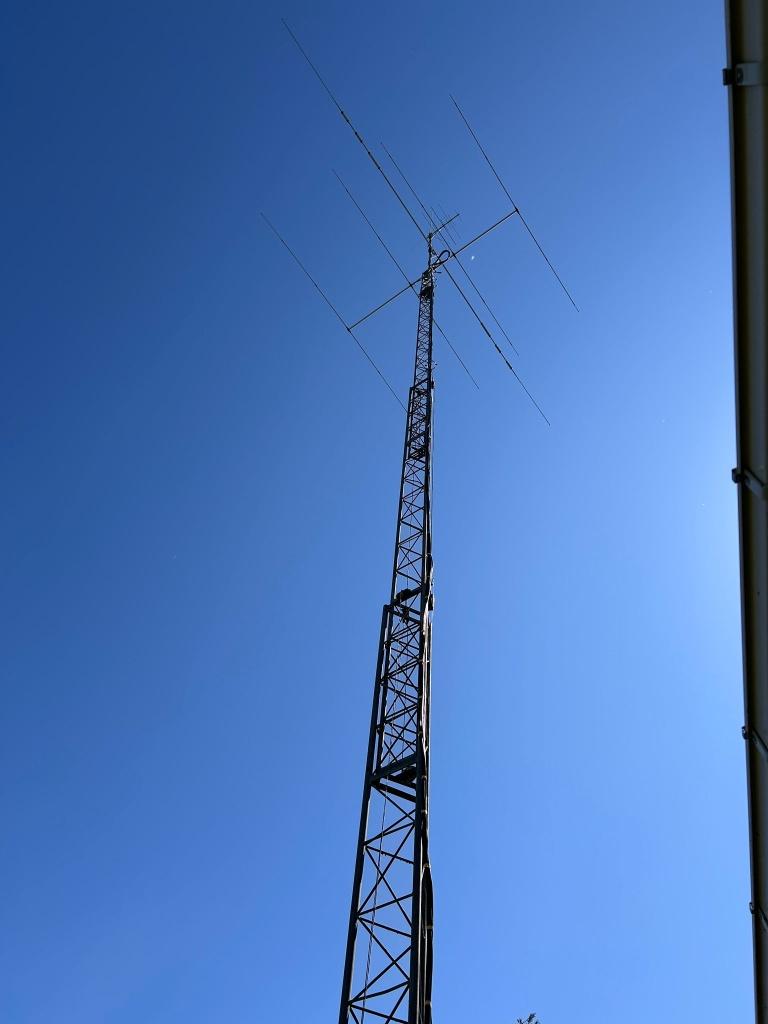 Versatower antennemast, Ophalen, Zo goed als nieuw, Mast