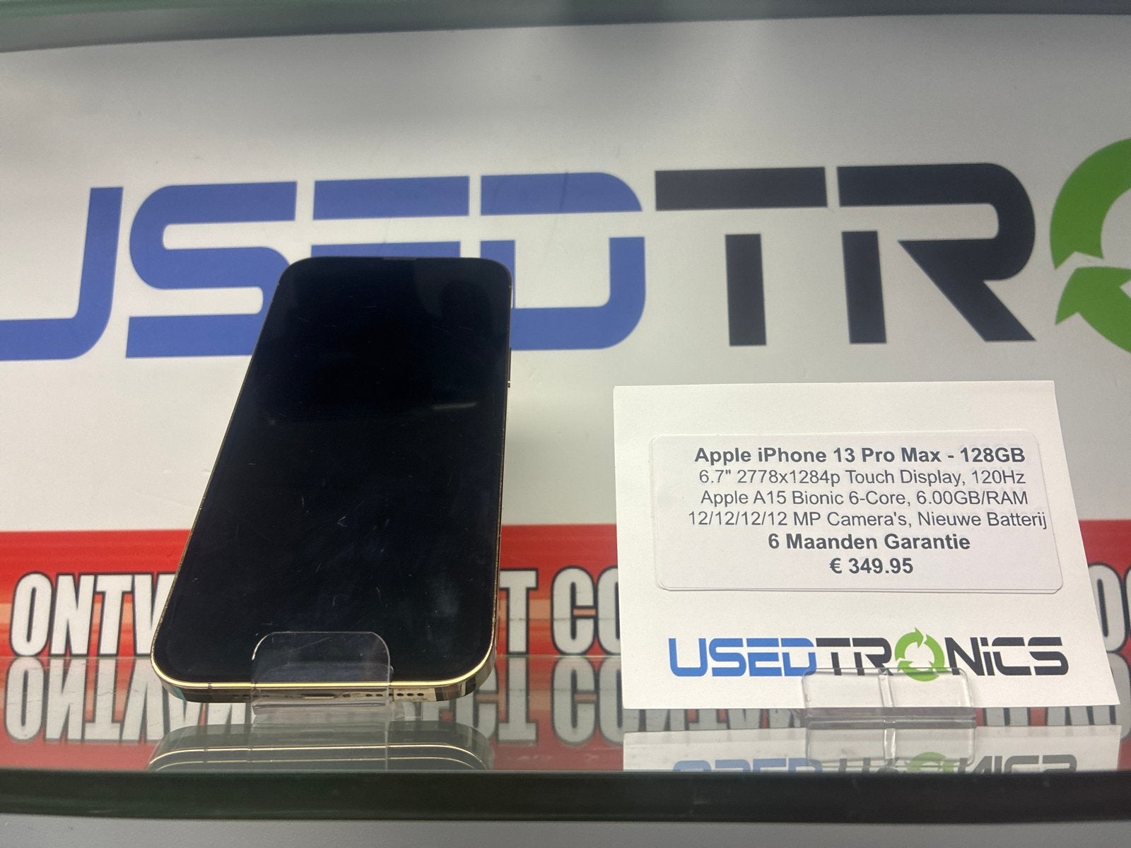 Apple iPhone 13 Pro Max 128GB - Zo goed als nieuw, 128 GB, Ophalen of Verzenden, Zonder simlock, Zonder abonnement