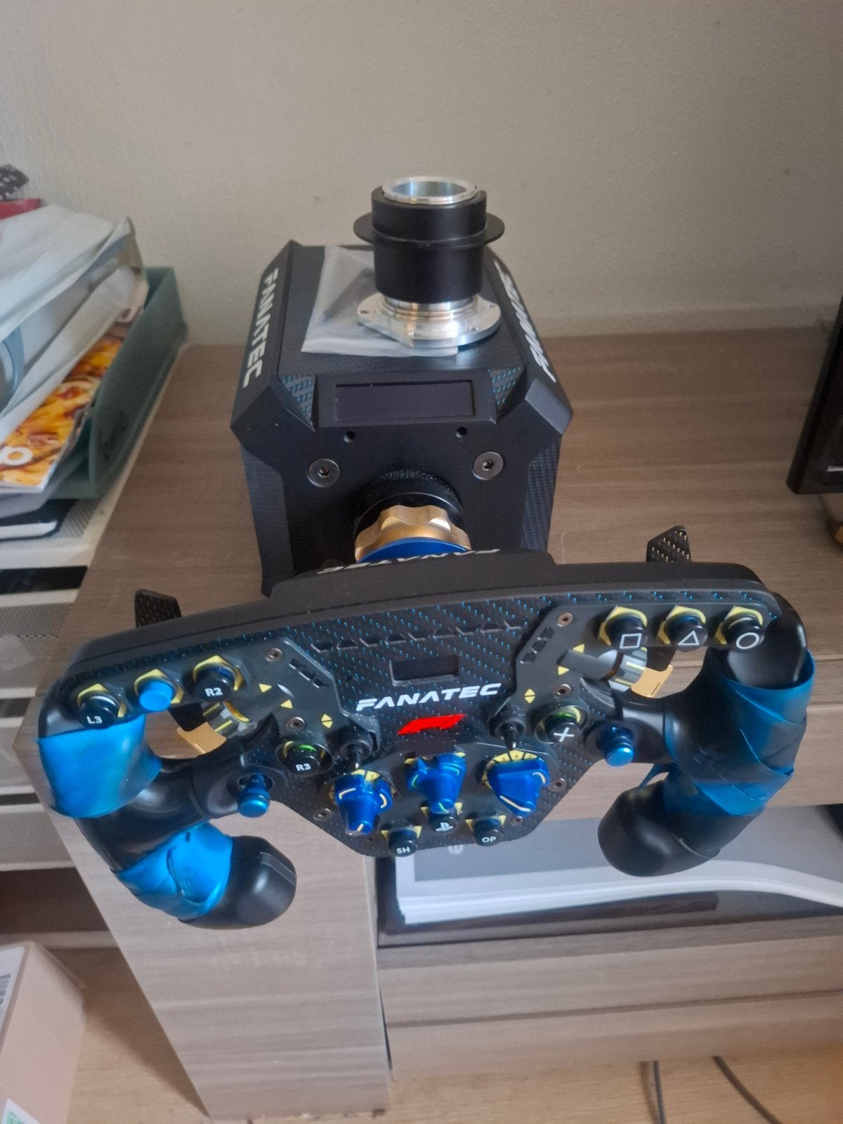 Fanatec podium DD1 + CSL Pedalen, Verzenden, Overige merken, Gebruikt