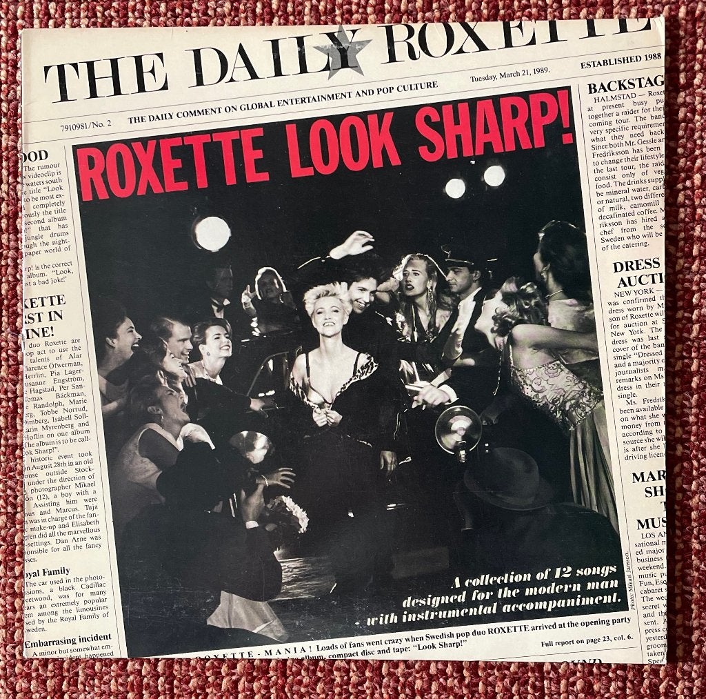Roxette – Look Sharp!, LP, Gebruikt, Pop, Ophalen of Verzenden