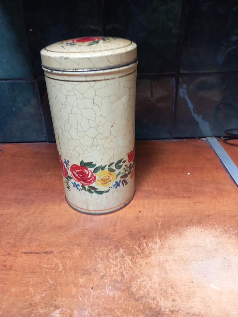 Beschuitbus vintage, Huis en Inrichting, Ophalen of Verzenden, Overige materialen