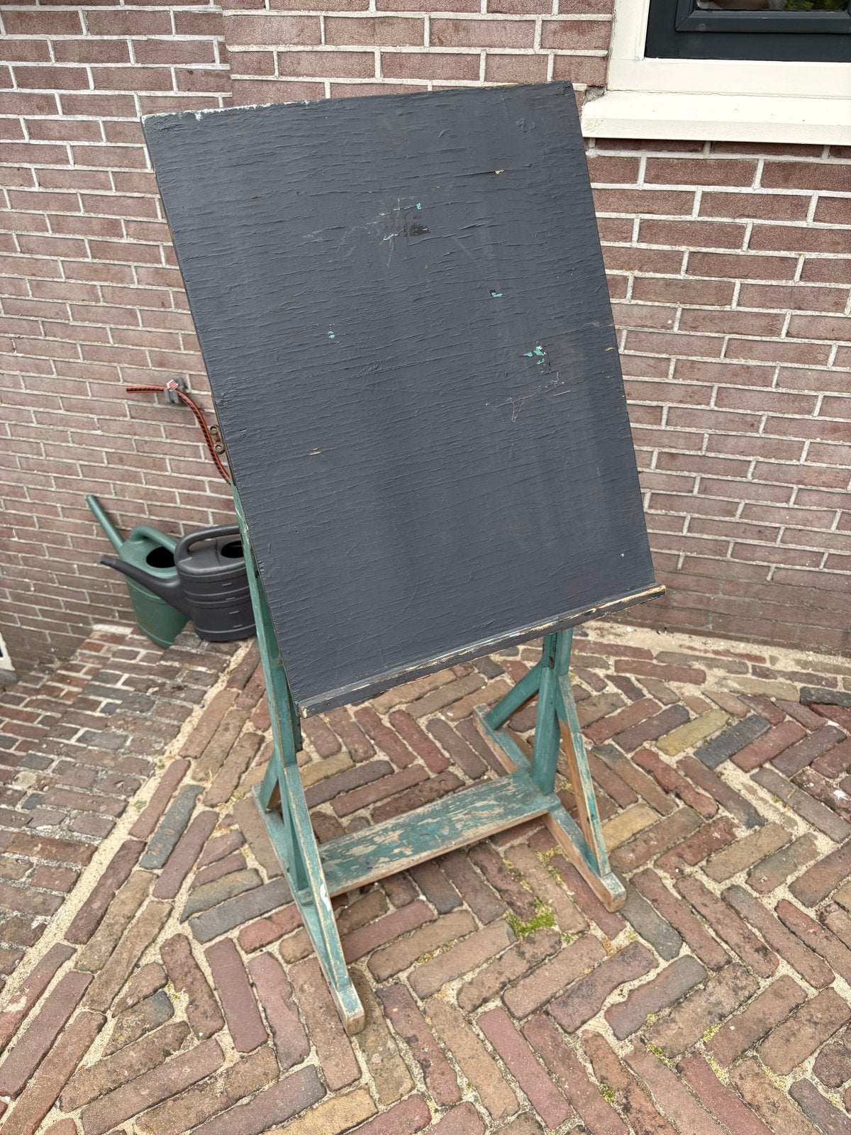 Vintage Tekentafel / Schilderezel - Gebruikt, Doe-het-zelf en Verbouw, Tekentafels, Ophalen, Gebruikt, Minder dan 130 cm