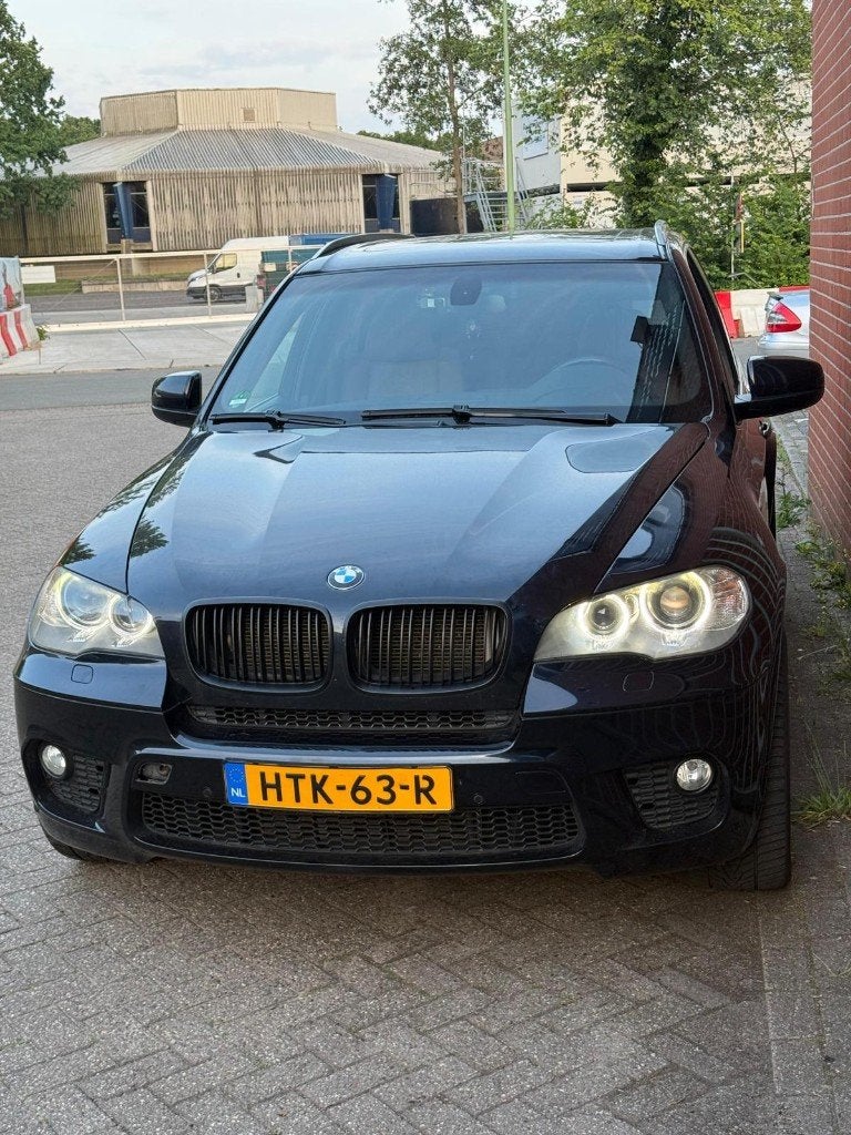 BMW X5 3.0 D Xdrive 40D AUT 2011 Zwart Motor Schade, Euro 5, X5, 2993 cc, Zwart