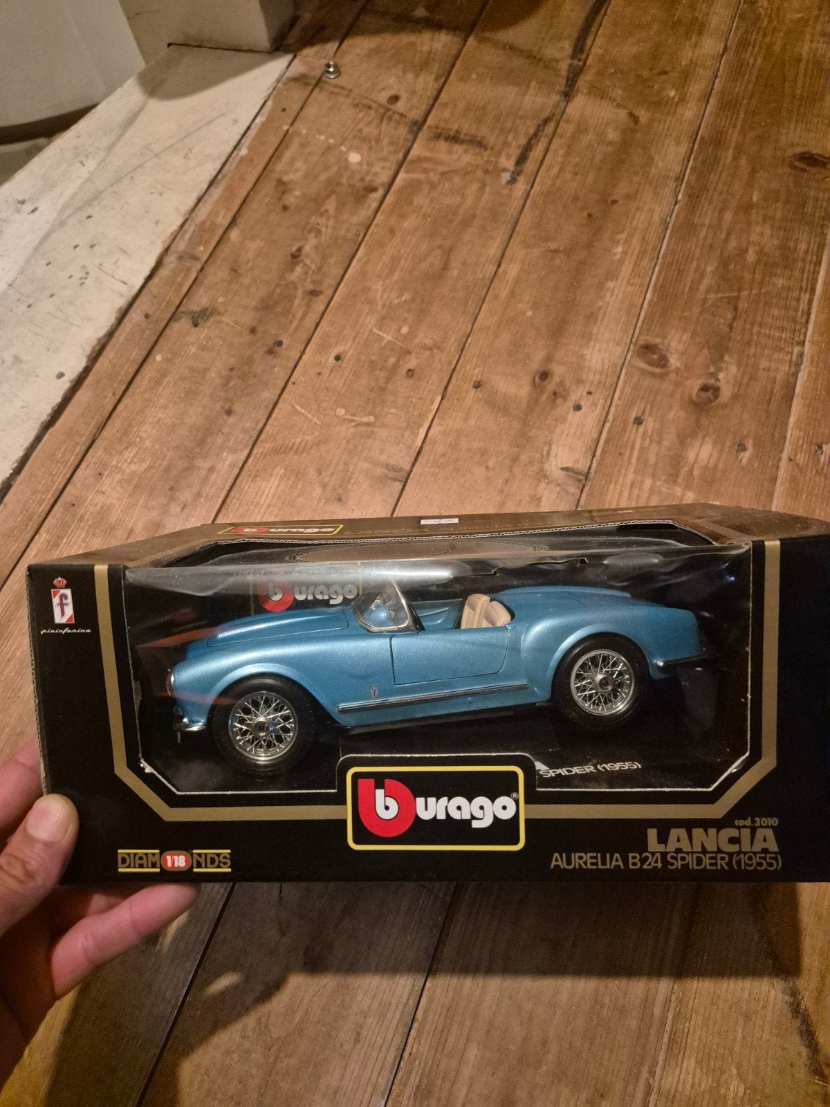 Lancia Aurelia B24 Spider (1955) schaalmodel, Ophalen of Verzenden