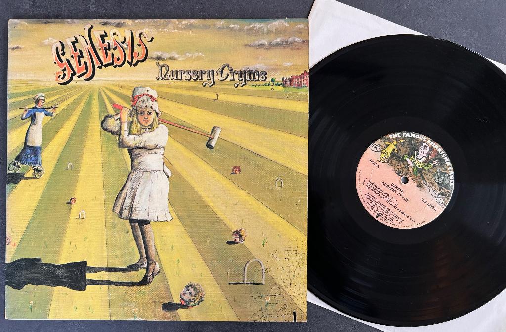 GENESIS - Nursery crymes ( LP; USA ), Cd's en Dvd's, Vinyl | Rock, Ophalen of Verzenden, Gebruikt, 12 inch, Progressive