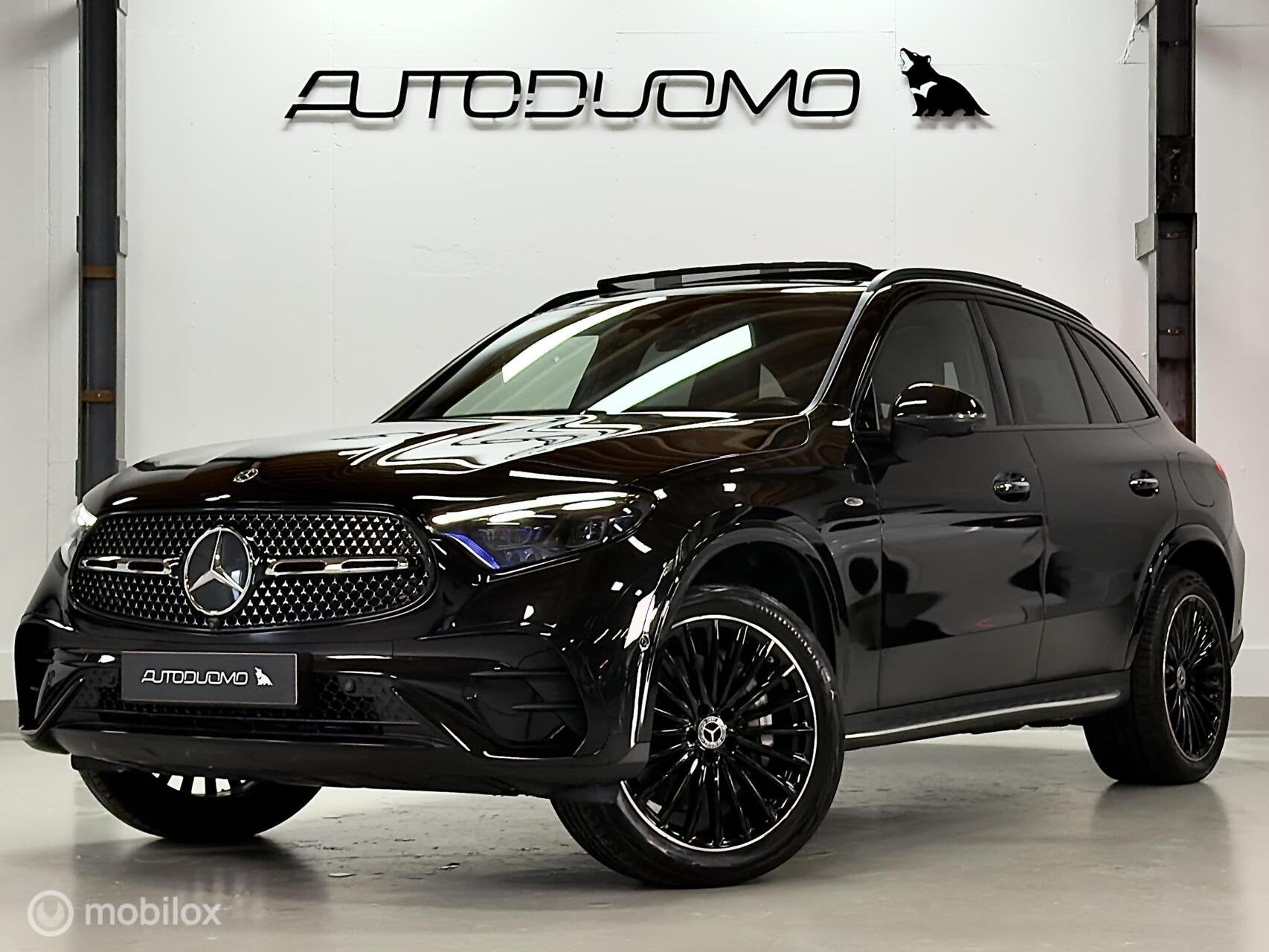 Mercedes GLC-klasse 300e 4MATIC AMG | Pano | Burmester | Dig, Automaat, Dealer onderhouden, Gebruikt, 2000 kg